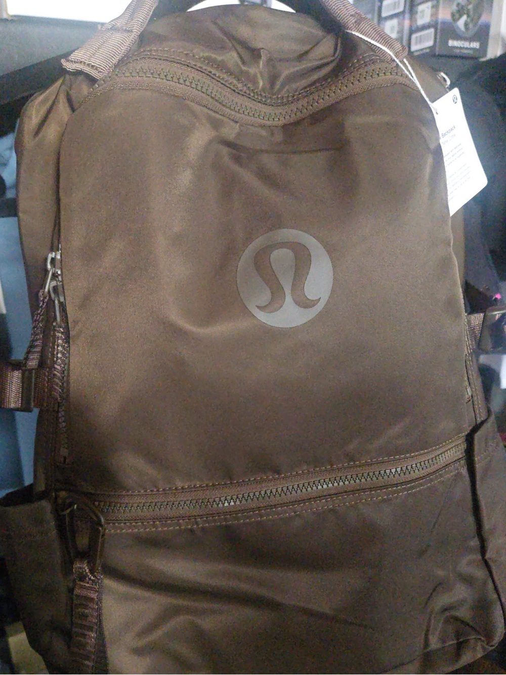lululemon athletica Brown 22L new crew day Backpack gym fitness bag - Picture 2 of 3